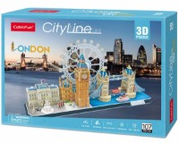 3D пазл-конструктор Cubic Fun City Line London (MC253h)