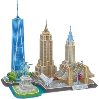 Puzzle 3D-constructor Cubic Fun City Line New York City (MC255h)