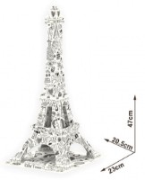 Puzzle 3D-constructor Cubic Fun Eiffel Tower (P698h)