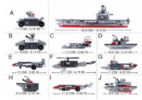 Set de construcție Sluban Army 10in1 Aircraft Carrier (B0661)