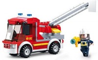 Set de construcție Sluban Small Fire Truck 136pcs (B0632)