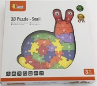 3D пазл-конструктор Viga 3D Puzzle - Snail (55252)