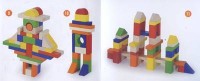 Кубики Viga Colorful Block Set - 100pcs (50334)