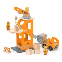 Set jucării Viga Crane Lift with Dumper (51616)