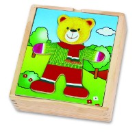 Развивающий набор Viga Dressing Up Box - Boy Bear (56401)