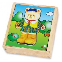 Joc educativ Viga Dressing Up Box - Girl Bear (56403)