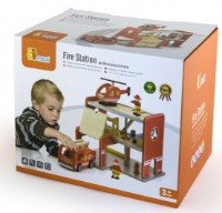 Set jucării Viga Fire Station with Accessories (50828)