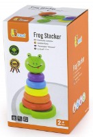Пирамидка Viga Frog Stacker (50258)