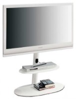 Suport TV de podea L&C Design Division Screen Tower White (H215W)