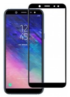 Sticlă de protecție pentru smartphone Cover'X Samsung A600 A6 (All Glue) Black Tempered Glass
