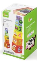 Кубики Viga Nesting and Stacking Blocks (59461)