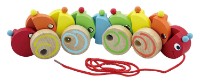 Игрушка каталка Viga Pull Along Caterpillar (59950)