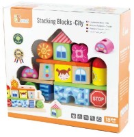 Cuburi Viga Stacking Blocks - City (50043)