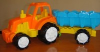 Tractor Burak Toys Cu Rem Super (04542) imaginea #2 — magazin online Desire.md