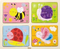 Puzzle Viga 4in1 Insect (50189)