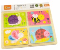 Пазл Viga 4in1 Insect (50189) фото №2 — интернет-магазин Desire.md