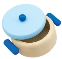 Набор посуды для кукол Viga Cooking Tool Set - Blue (50115) фото №3 — интернет-магазин Desire.md