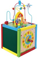 Бизиборд Viga Toy Cube 5-in-1 (58506)