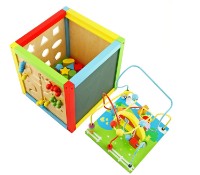 Бизиборд Viga Toy Cube 5-in-1 (58506)