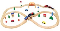 Set jucării transport Viga Train Set (49pcs) (56304)