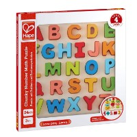 Joc educativ Hape Chunky alphabet puzzle (E1551A)