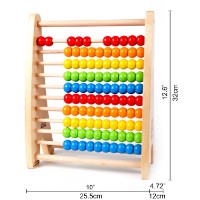 Счеты Hape Rainbow Bead Abacus (E0412A)