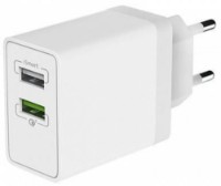 Зарядное устройство Partner 2USB QC3.0+Smart IC 30W (PR038465)
