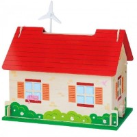 Set jucării Viga Wooden ECO Friendly Dollhouse (51629)