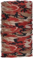 Headwear multifuncțional WDX Wind Headwear Camouflage Red