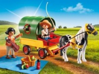 Set de construcție Playmobil Country: Picnic with Pony Wagon (PM6948)