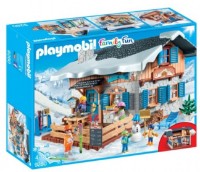 Set de construcție Playmobil Family Fun: Ski Lodge (PM9280)