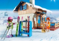 Set de construcție Playmobil Family Fun: Ski Lodge (PM9280)