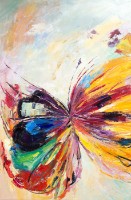 Pictură Oil Paintings The Butterfly (ABS19001018)