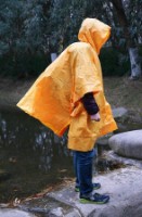 Pelerina ploaie AceCamp Rain Poncho Orange 3908