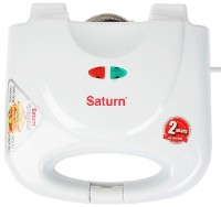Aparat pentru preparat sandwich Saturn ST-EC1082 White