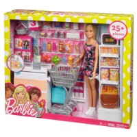 Păpușa Barbie Set Supermarket (FRP01)