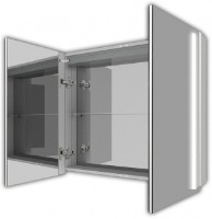 Шкаф с зеркалом J-Mirror Biaggio 60x60 Glass Aluminium