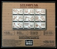 Brain Puzzle Eureka 9 Steampunk Puzzles (473206)