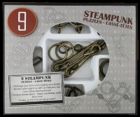 Brain Puzzle Eureka 9 Steampunk Puzzles (473207)
