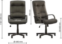 Офисное кресло Новый стиль Faraon Tilt PM64 Eco-31