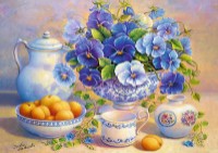 Пазл Trefl 1000 Blue Bouquet (10466)