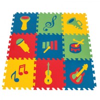 Covor joc pentru copii Pilsan Eva Mat Music 9pcs (03-469)