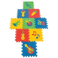 Covor joc pentru copii Pilsan Eva Mat Music 9pcs (03-469)