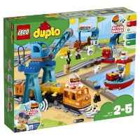 Set de construcție Lego Duplo: Cargo Train (10875)