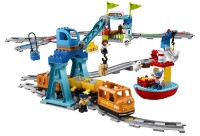 Set de construcție Lego Duplo: Cargo Train (10875)