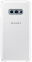 Чехол Samsung Led Flip Wallet Galaxy S10E White
