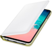 Чехол Samsung Led Flip Wallet Galaxy S10E White