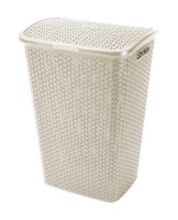 Coș de rufe Curver My Style 55L Cream (216582)