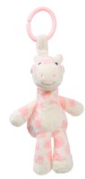 Игрушка для колясок и кроваток Aurora Giraffe Pink 19cm 60890