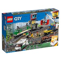 Set de construcție Lego City: Cargo Train (60198)